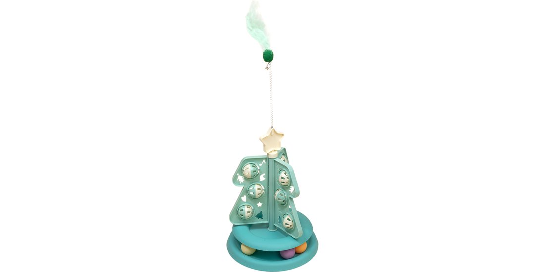 Gioco per gatti TIAKI Albero di Natale – 1 pz