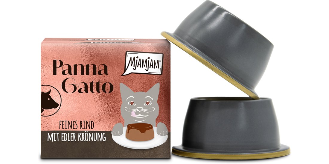 MjAMjAM Panna Gatto 2 x 80 g – Manzo con salsa…