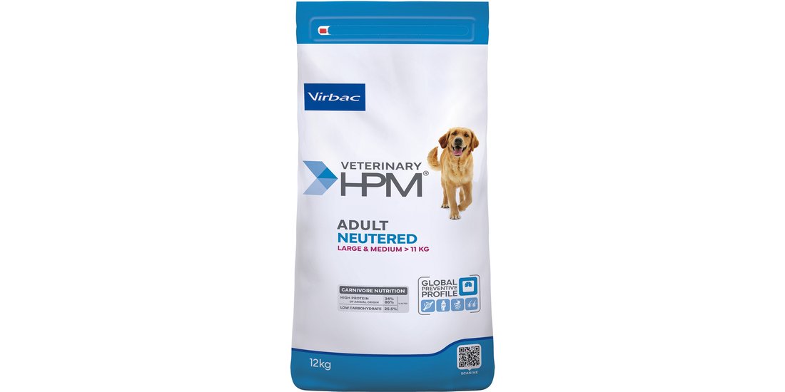 Virbac Veterinary HPM Adult Dog Neutered Large…