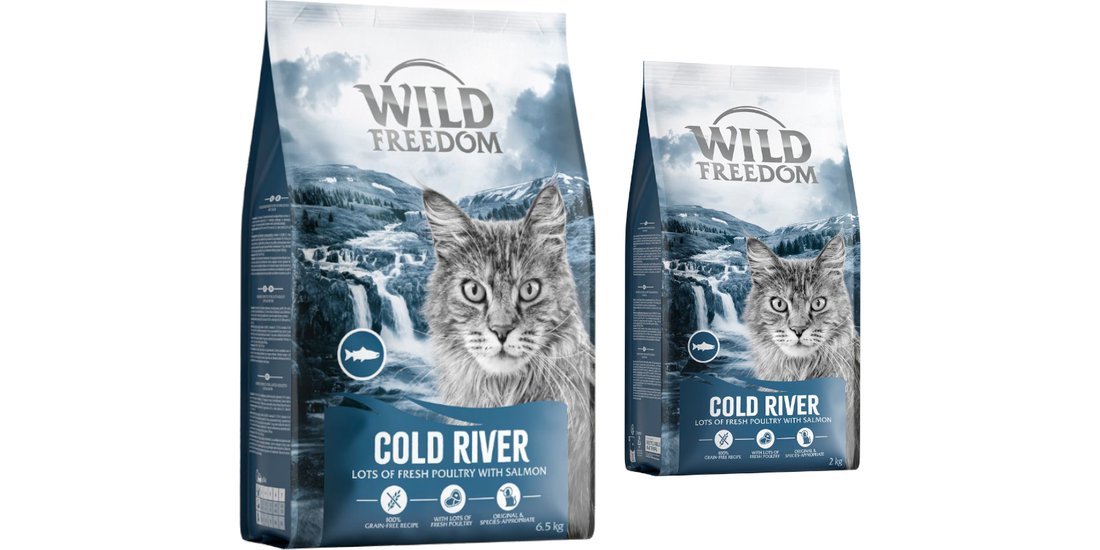 65 kg + 2 kg gratis! 85 kg Wild Freedom Adult…