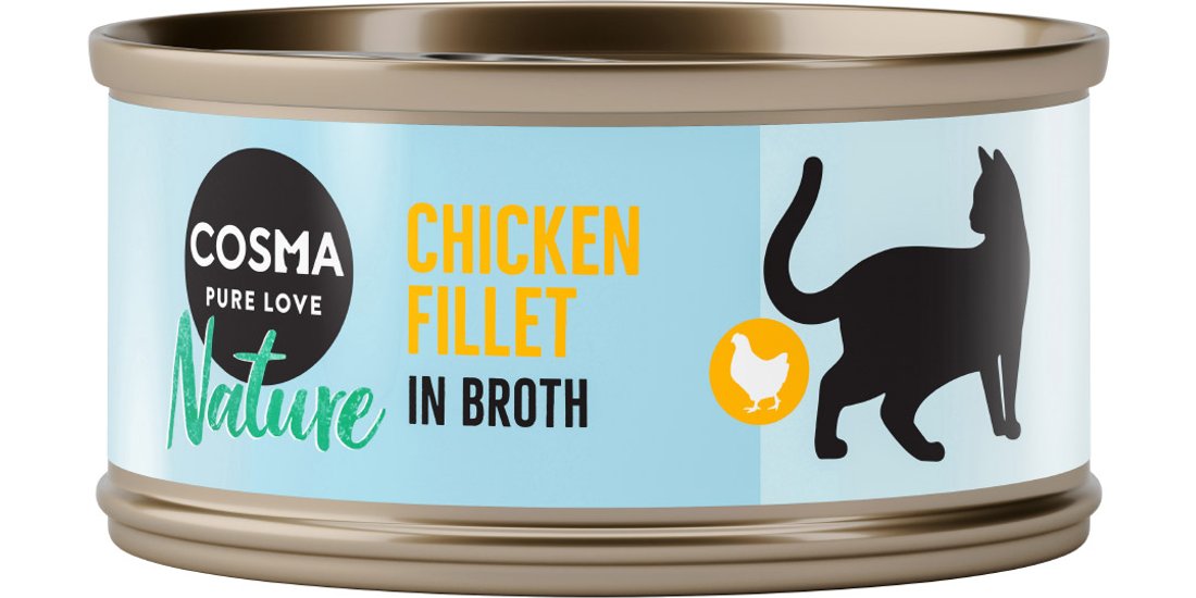 Cosma Nature 6 x 70 g Alimento umido per gatti…