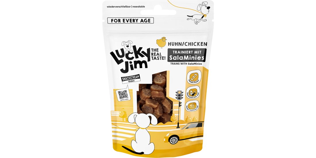 Lucky Jim Salamini 70 g – Pollame