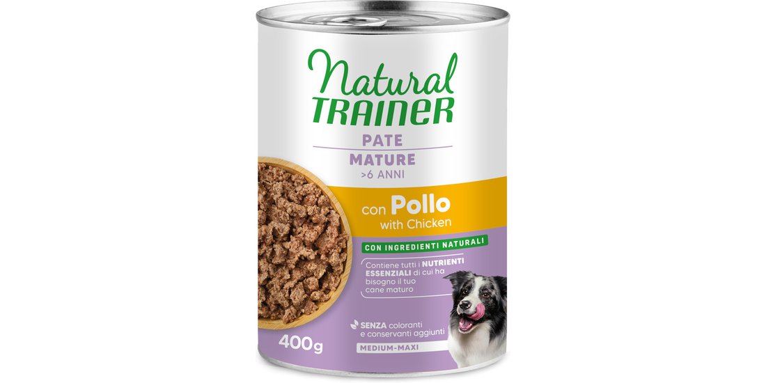Natural Trainer Pate Medium & Maxi Mature con…