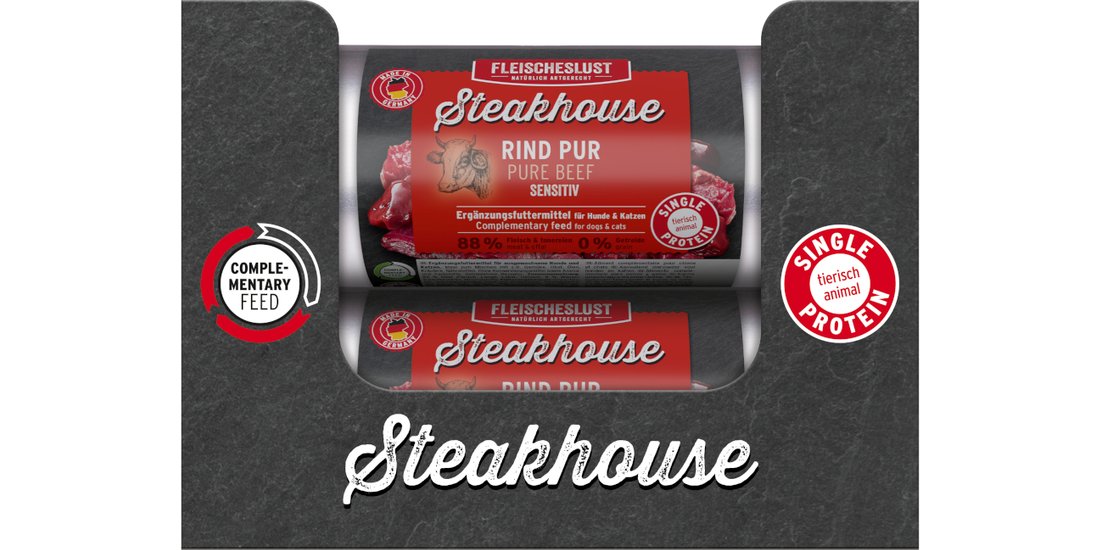 Fleischeslust Steakhouse Sensitive 12 x 500 g…