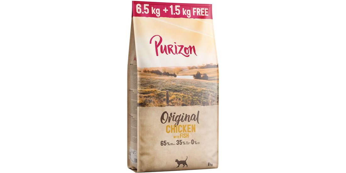 65 kg + 15 kg gratis! 8 kg Purizon – senza cereali…