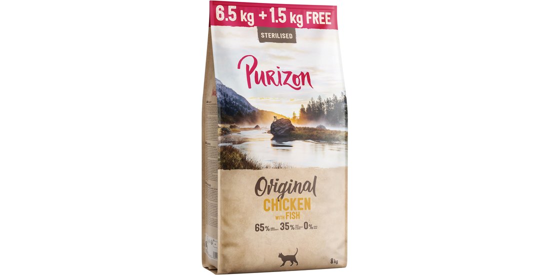 Purizon Adult Sterilised Pollo & Pesce – senza…