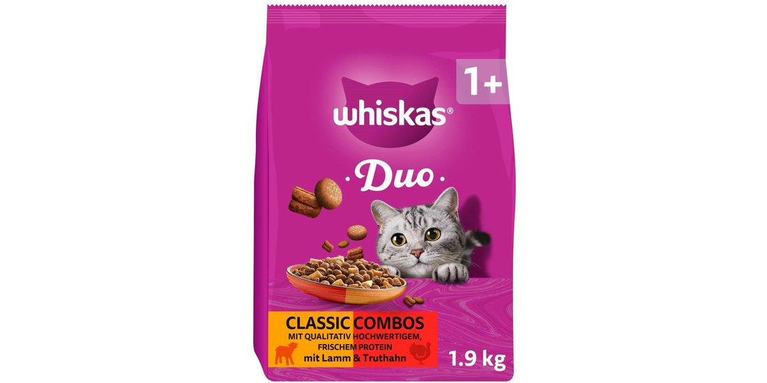 Whiskas 1+ Duo Classic Combos Agnello & Tacchino…