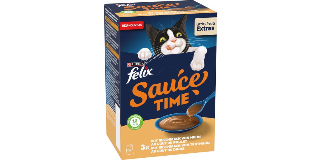 Felix Sauce Time 6 x 40 g – a gusto di pollo …