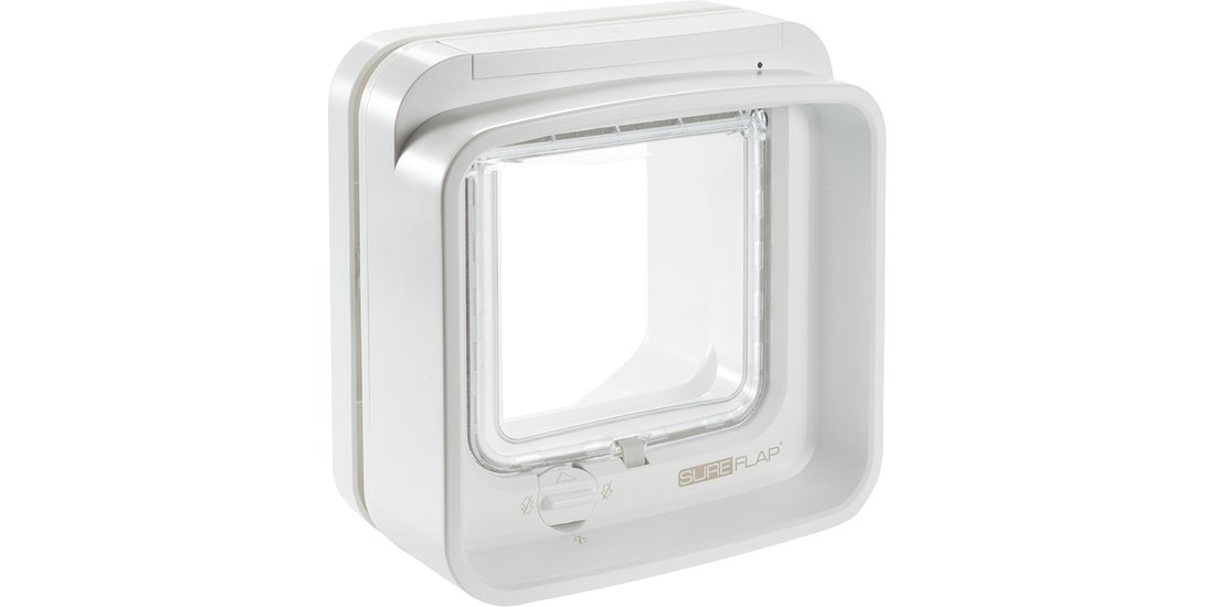 Gattaiola SureFlap DualScan con Microchip – bianco…