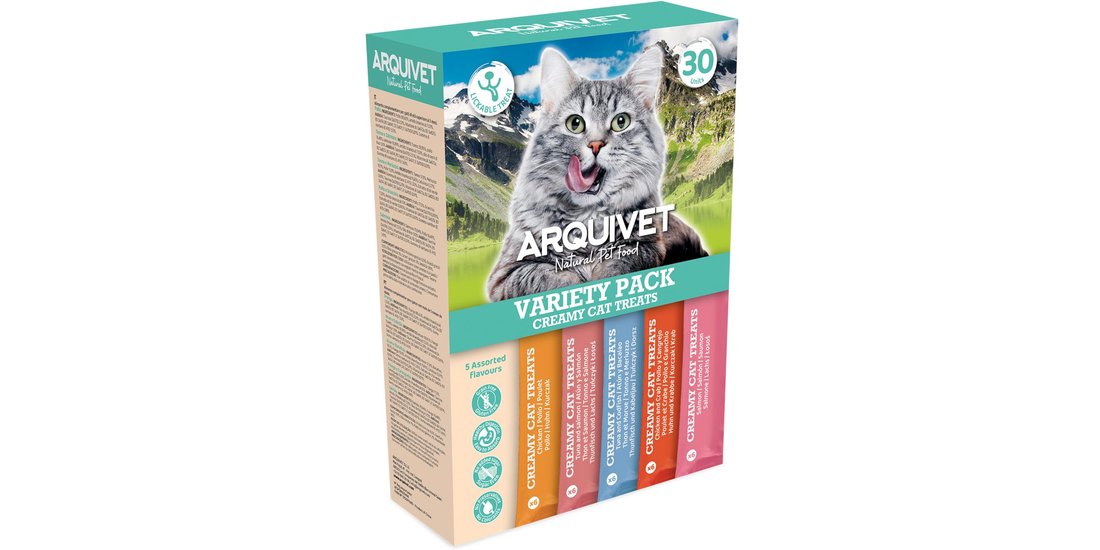 Arquivet Creamy Cat Treats mix – Mix: 5 varianti…