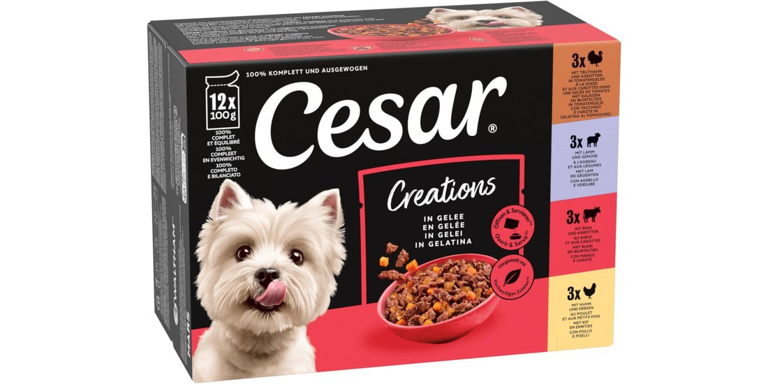 Cesar Selezione Carne e Verdure in Gelatina – …