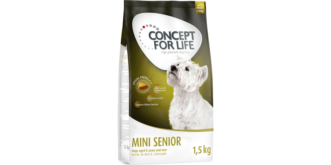 Concept for Life Mini Senior Crocchette per cani…
