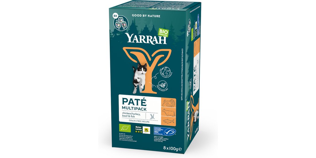 Yarrah Bio Paté Pacco misto 8 x 100 g umido gatto…