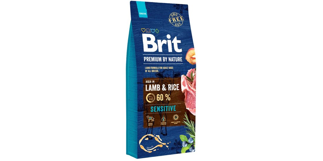 Brit Premium by Nature Sensitive Agnello & Riso…