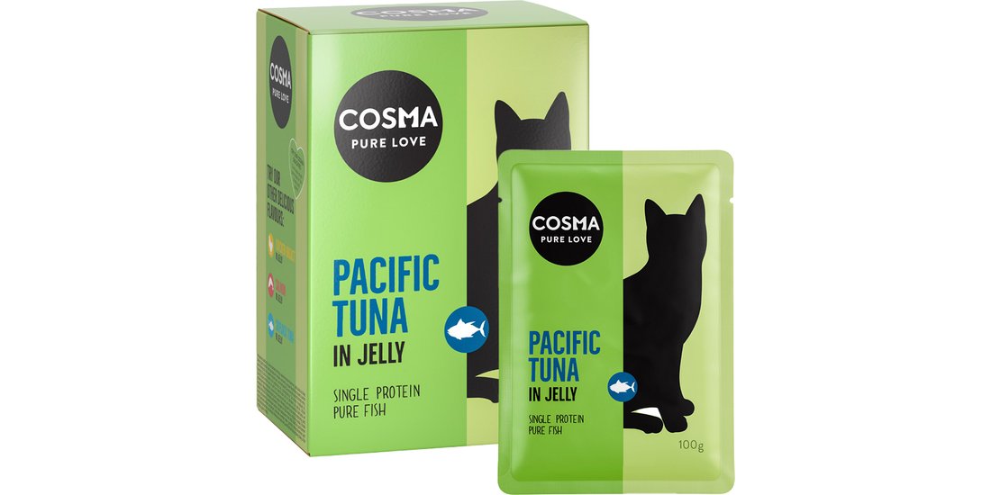 Cosma Original Buste 6 x 100 g – Tonno del Pacifico…