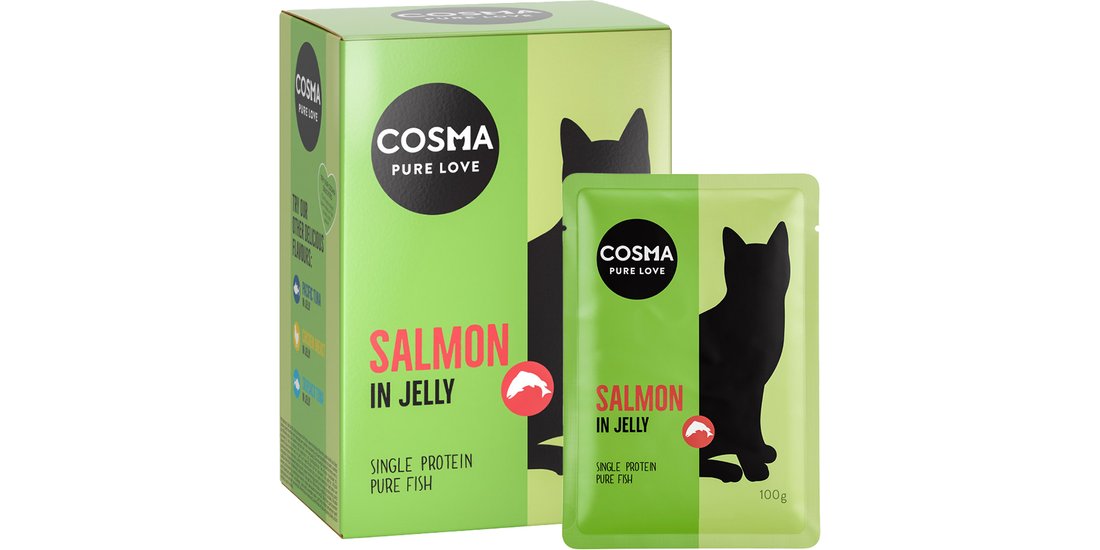 Cosma Original Buste 6 x 100 g – Salmone