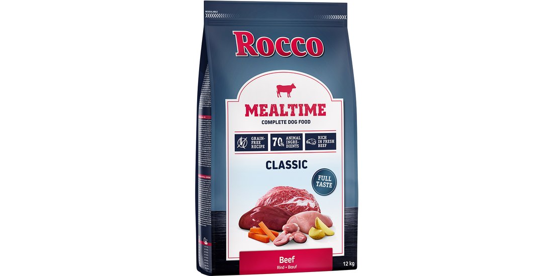 Rocco Mealtime – ricco di Manzo fresco Crocchette…