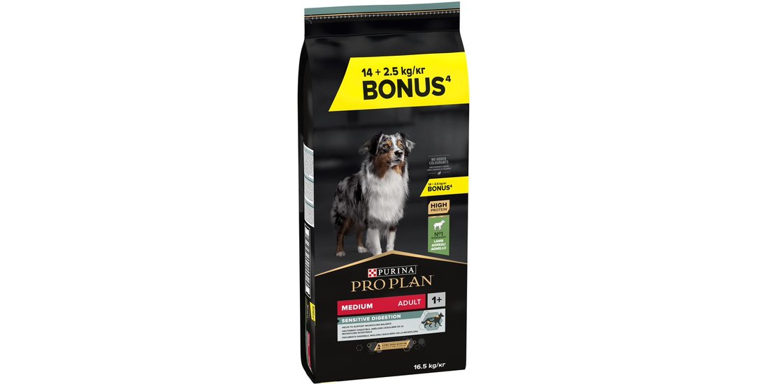 PURINA PRO PLAN Medium Adult Sensitive Digestion…