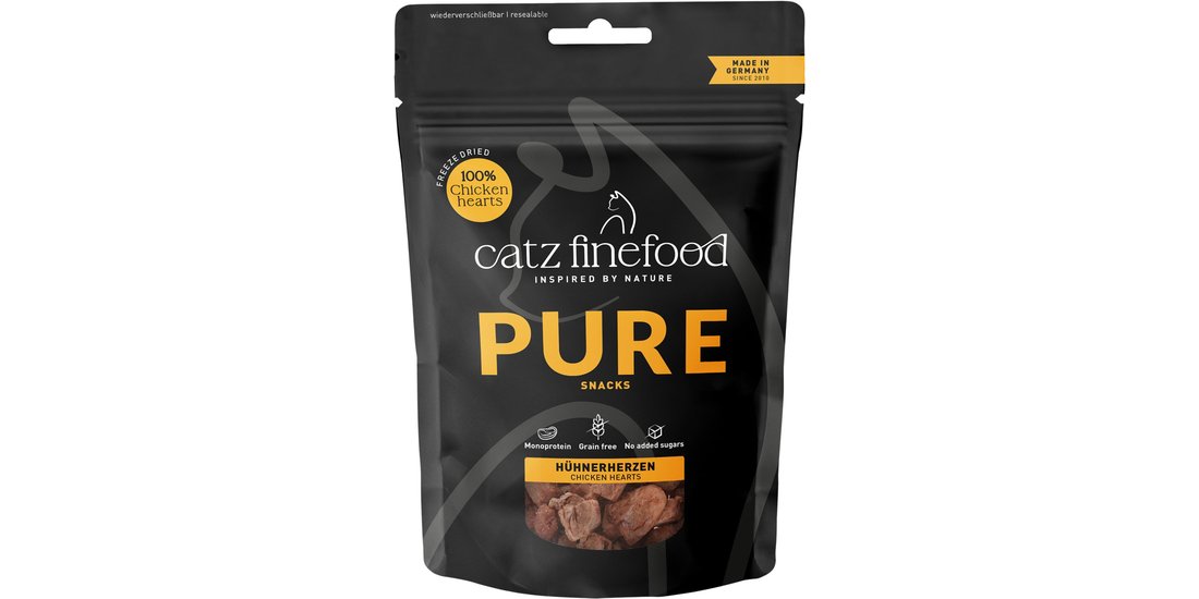 catz finefood Purrrrly – Cuori di Pollo 35 g