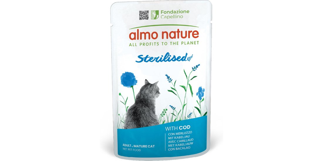 Almo Nature Functional Sterilised umido per gatto…