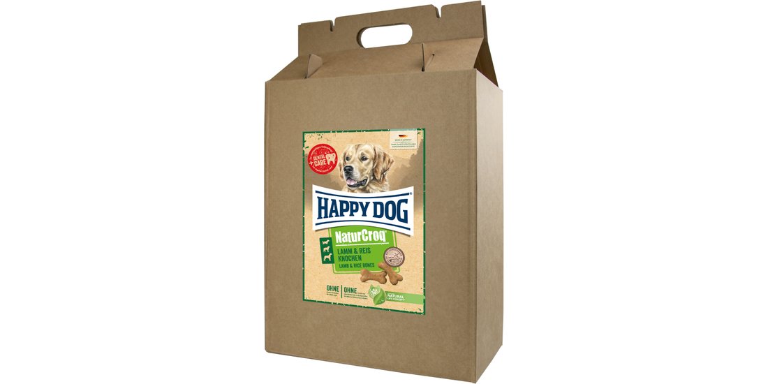 Happy Dog NaturCroq Ossi con Agnello e Riso 5…