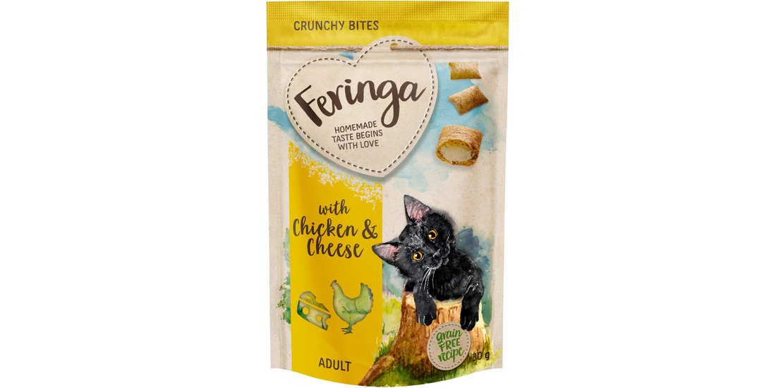 Feringa Crunchy Bites Pollo & Formaggio Snack…