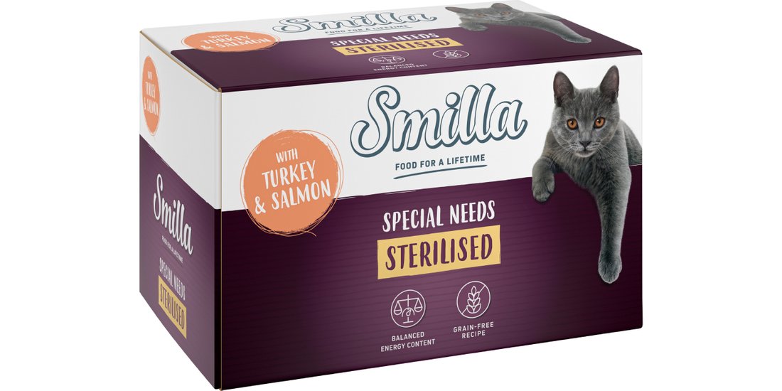 Smilla Sterilised in Vaschetta 12 x 100 g umido…