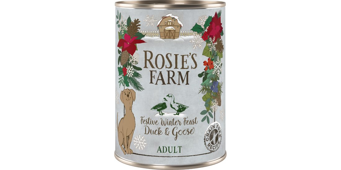 Rosie’s Farm Adult 6 x 400 g umido cane – Pollo…