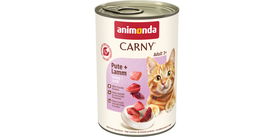animonda Carny Adult 6 x 400 g – Tacchino & Agnello…