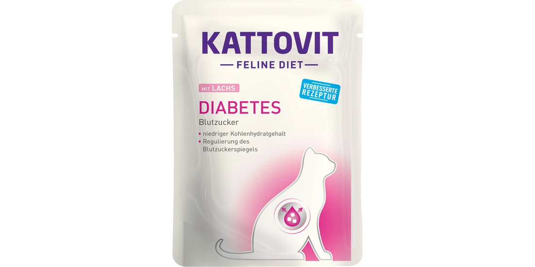 Kattovit Diabete / Peso 24 x 85 g – Salmone