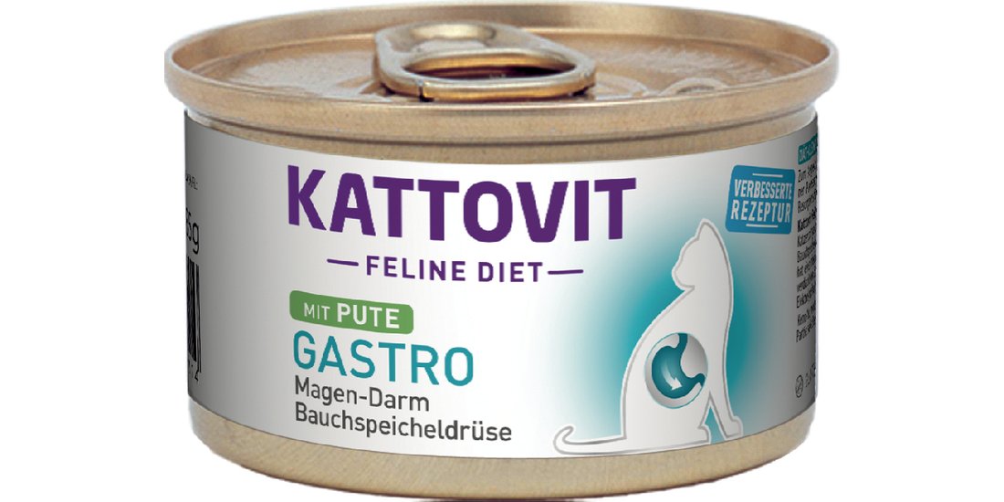 Kattovit Gastro 12 x 85 g – Tacchino