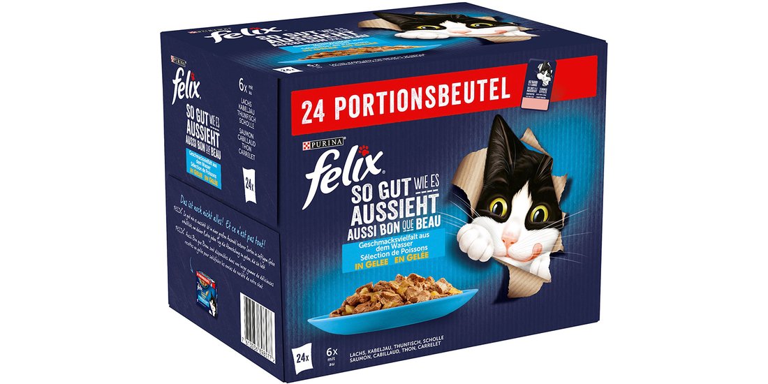 Felix Le Ghiottonerie in Gelatina 24 x 85 g Alimento…