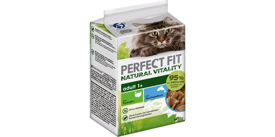 Perfect Fit Natural Vitality Adult 1+ con Pesce…
