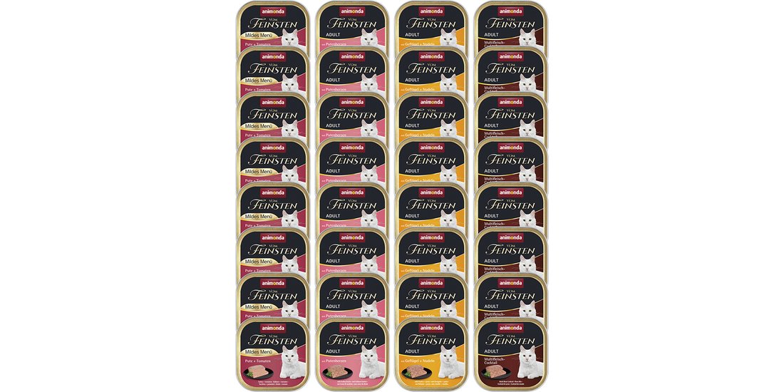 animonda vom Feinsten Adult 64 x 100 g Alimento…