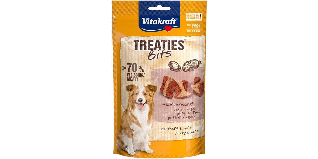 Vitakraft Treaties Bits – 120 g Salsiccia di …