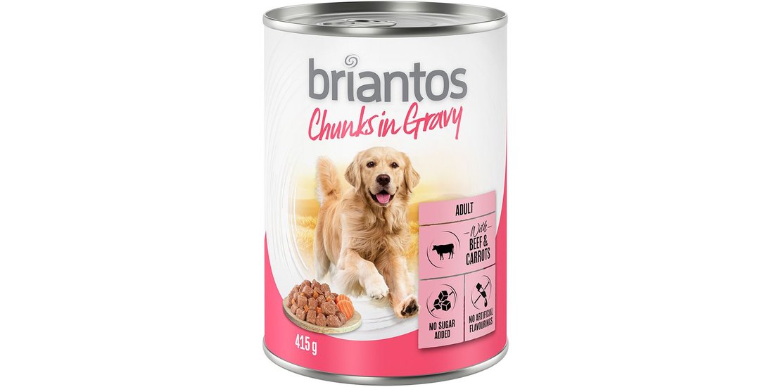 Briantos Chunks in Gravy 6 x 415 g Umido per …