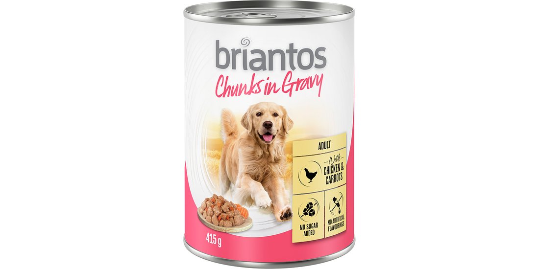 Briantos Chunks in Gravy 6 x 415 g Umido per …
