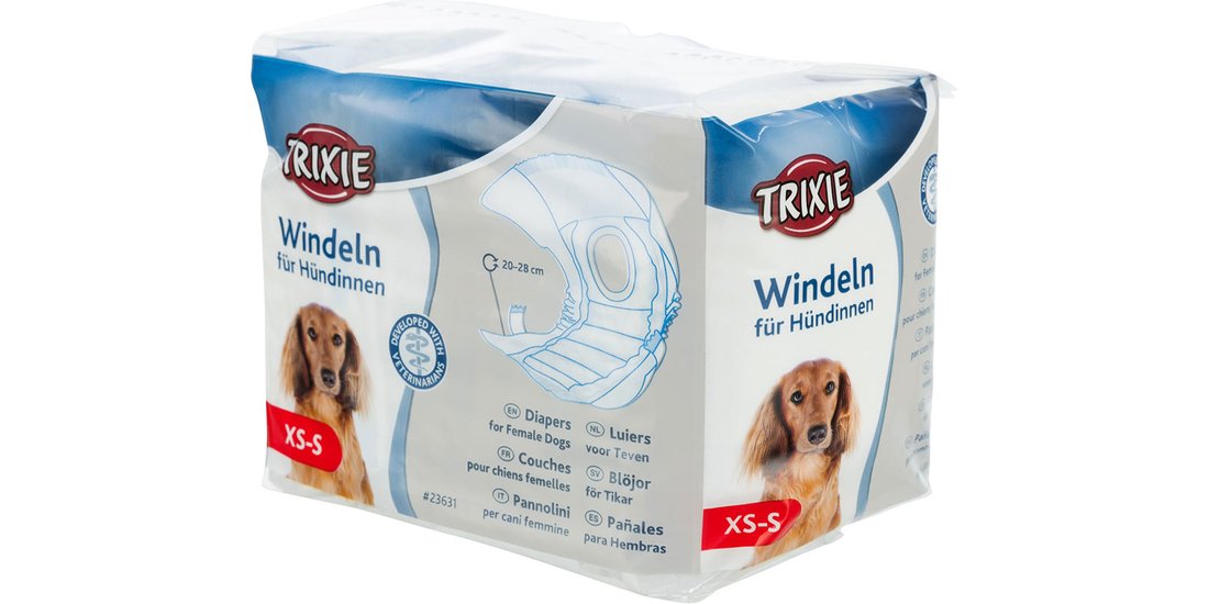 Pannolini Trixie per cani femmina – Tg. XS-S: …
