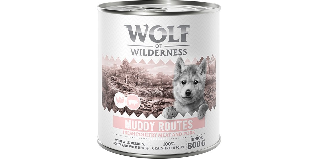 Wolf of Wilderness Junior “Expedition” 6 x 800…