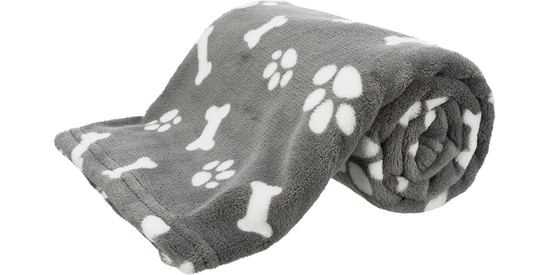 Coperta Trixie Kenny – L 100 x B 75 cm grigio