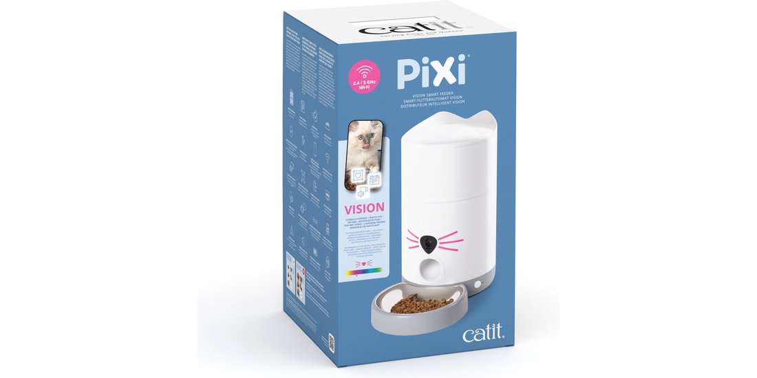 Catit PIXI Distributore automatico di cibo Vision…