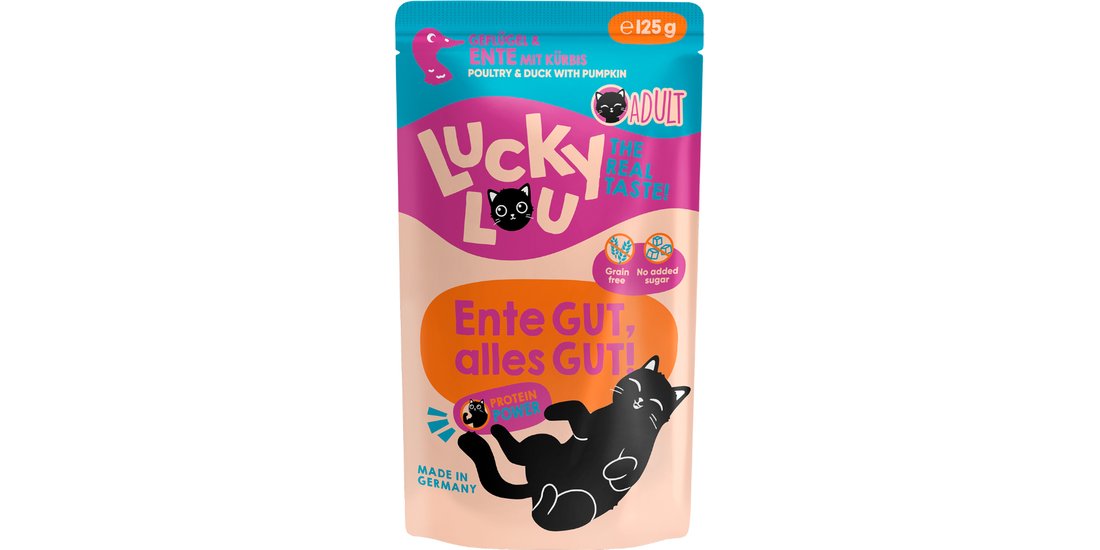 Lucky Lou Adult Buste 16 x 125 g umido gatto – …