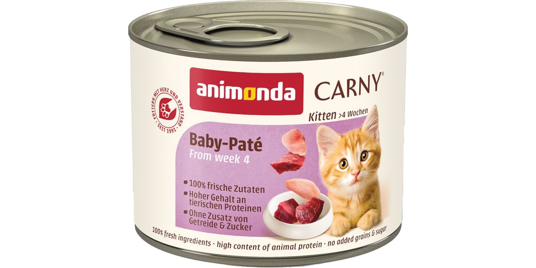 animonda Carny Kitten 24 x 200 g – Baby-Paté
