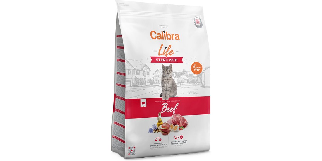 Calibra Cat Life Sterilised Manzo – Set %: 2…