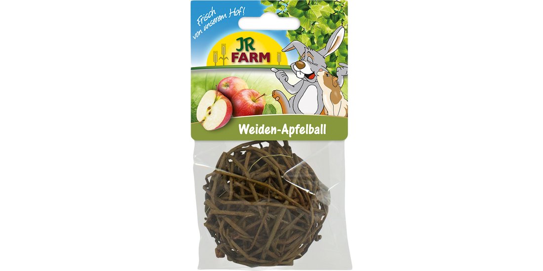 JR Farm Pallina di salice con mela – ca. 8 cm