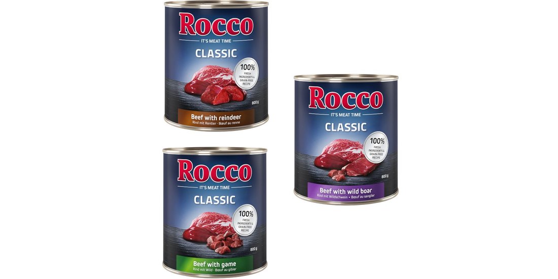 Rocco Classic Pacco misto 6 x 800 g umido per…
