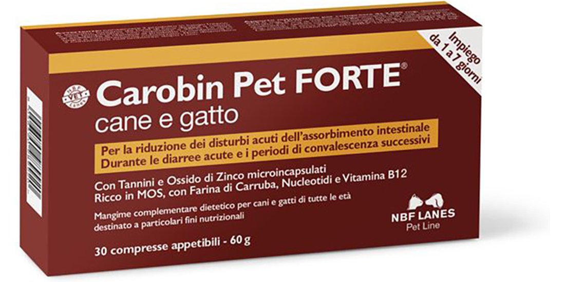 Carobin Pet Forte per cane e gatto – 60 g