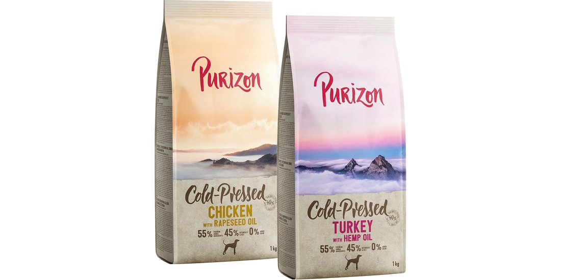 Set prova! 2 x 1 kg Purizon – Coldpressed: Pollo…
