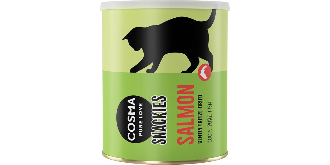 Cosma Snackies Maxi Tube – Salmone 120 g – NUOVO…