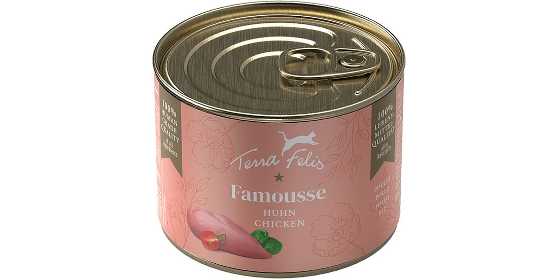 Terra Felis Famousse 12 x 200 g – Pollo